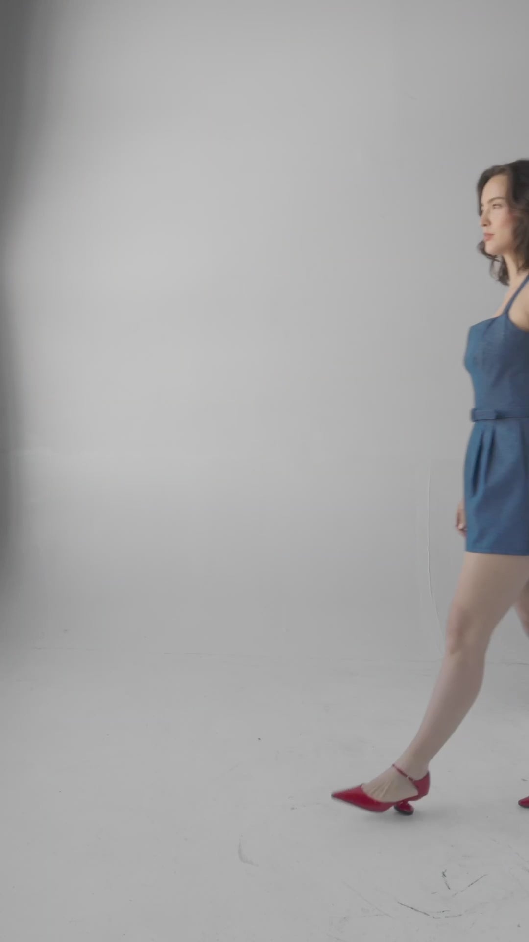 Camelia Jumpsuit in Denim Jumpsuits CHRISTINE ALCALAY