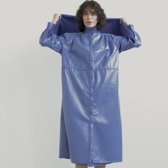 SAMPLE FW26 - Triangle Convertible Scarf - Cobalt Blue Samples CHRISTINE ALCALAY
