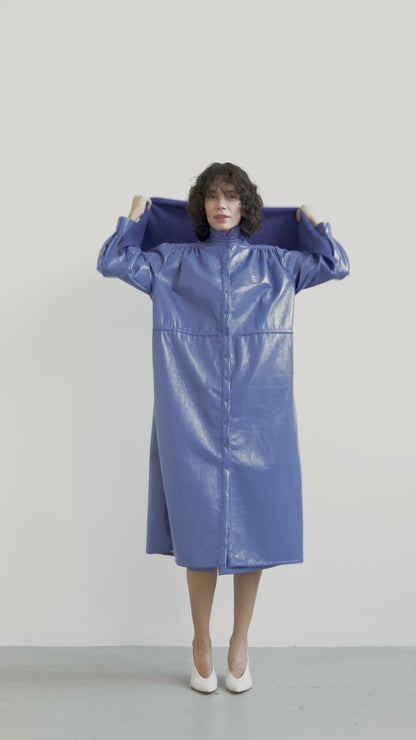 SAMPLE FW26 - Triangle Convertible Scarf - Cobalt Blue Samples CHRISTINE ALCALAY