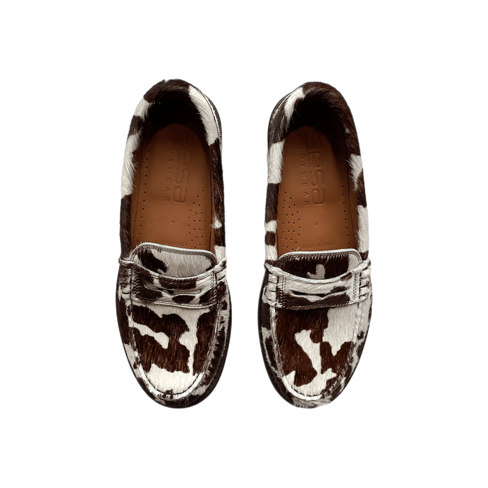 New York Loafer in Brown Cow Shoes Sesa   