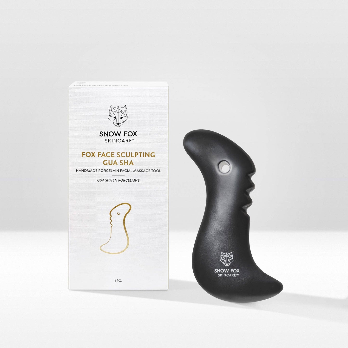 Fox Face Sculpting Gua Sha Snow Fox Skincare