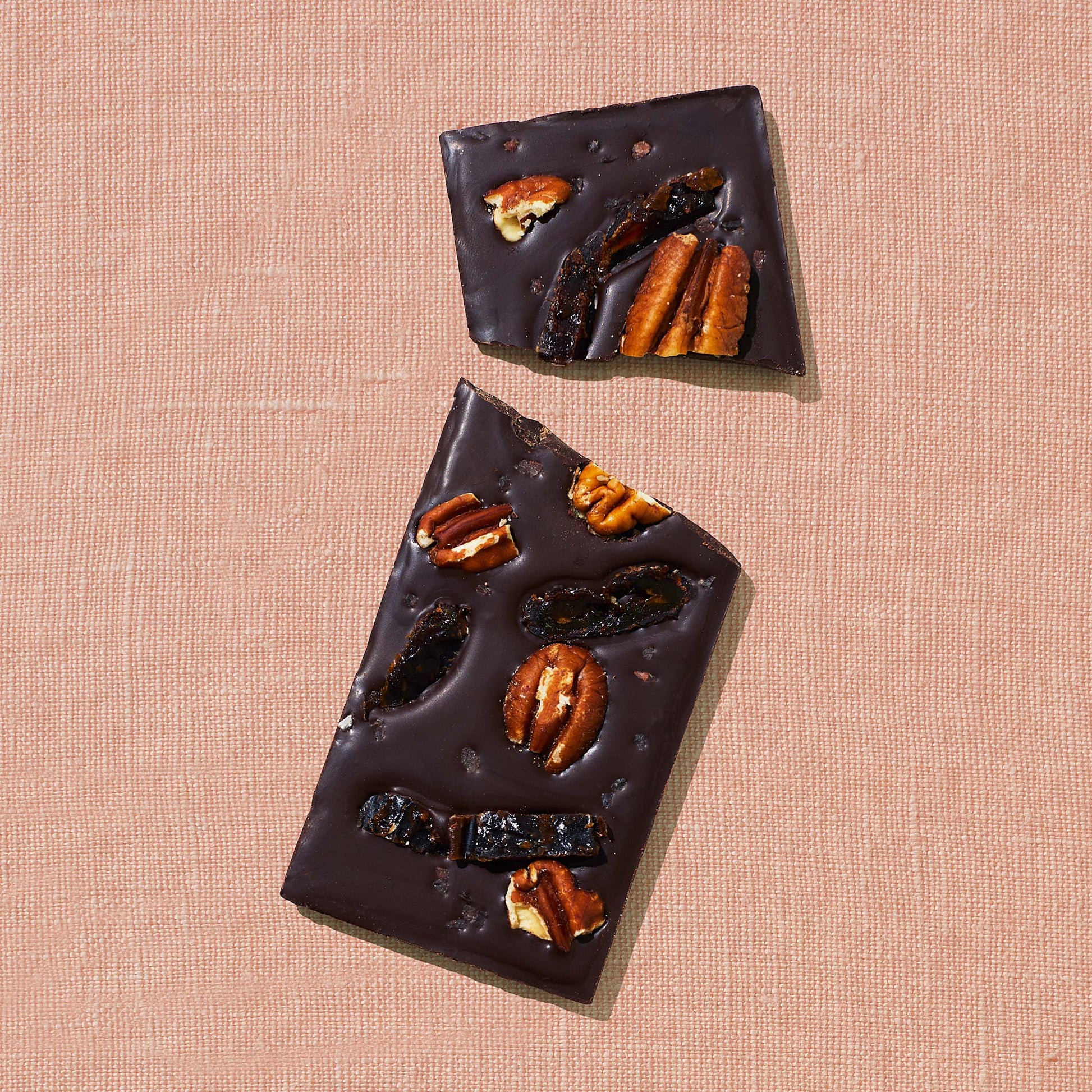 Pecan Date Date-Sweetened Dark Chocolate Home Spring & Mulberry