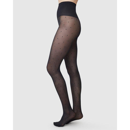 Doris Dot Tights Socks Swedish Stockings   