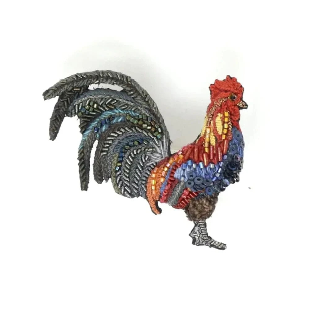 Farm Rooster Brooch Pin Accessories Trovelore   