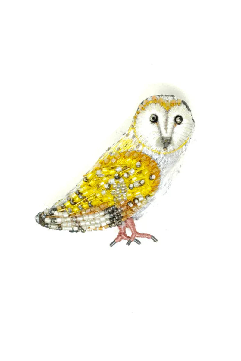 Golden Owl Brooch Pin Accessories Trovelore