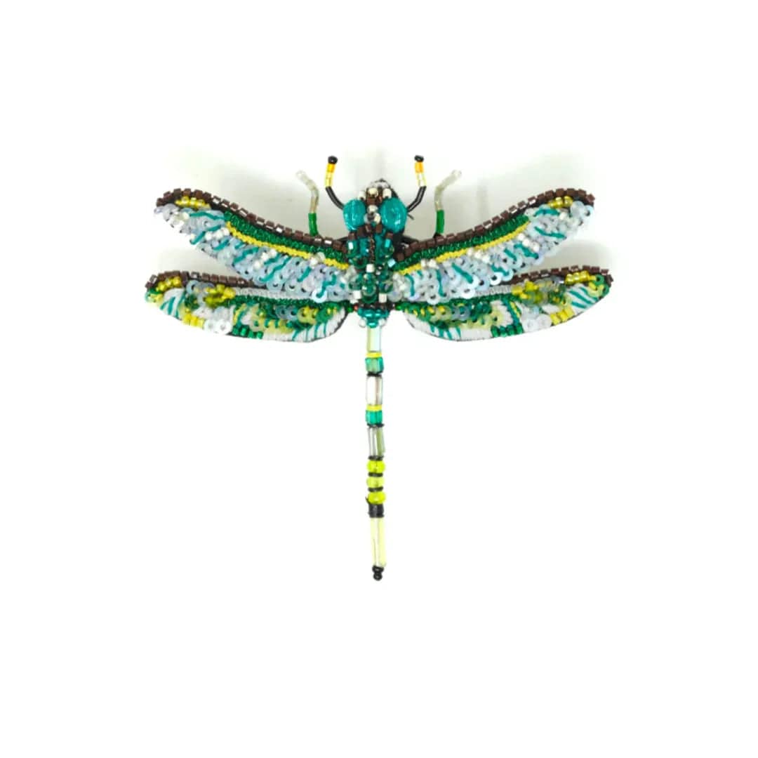 Green Darner Dragonfly Brooch Pin Accessories Trovelore   