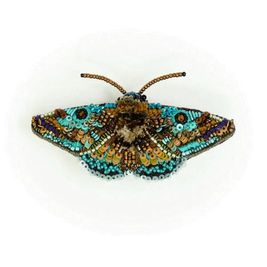 Lanipes Moth Brooch Pin Accessories Trovelore