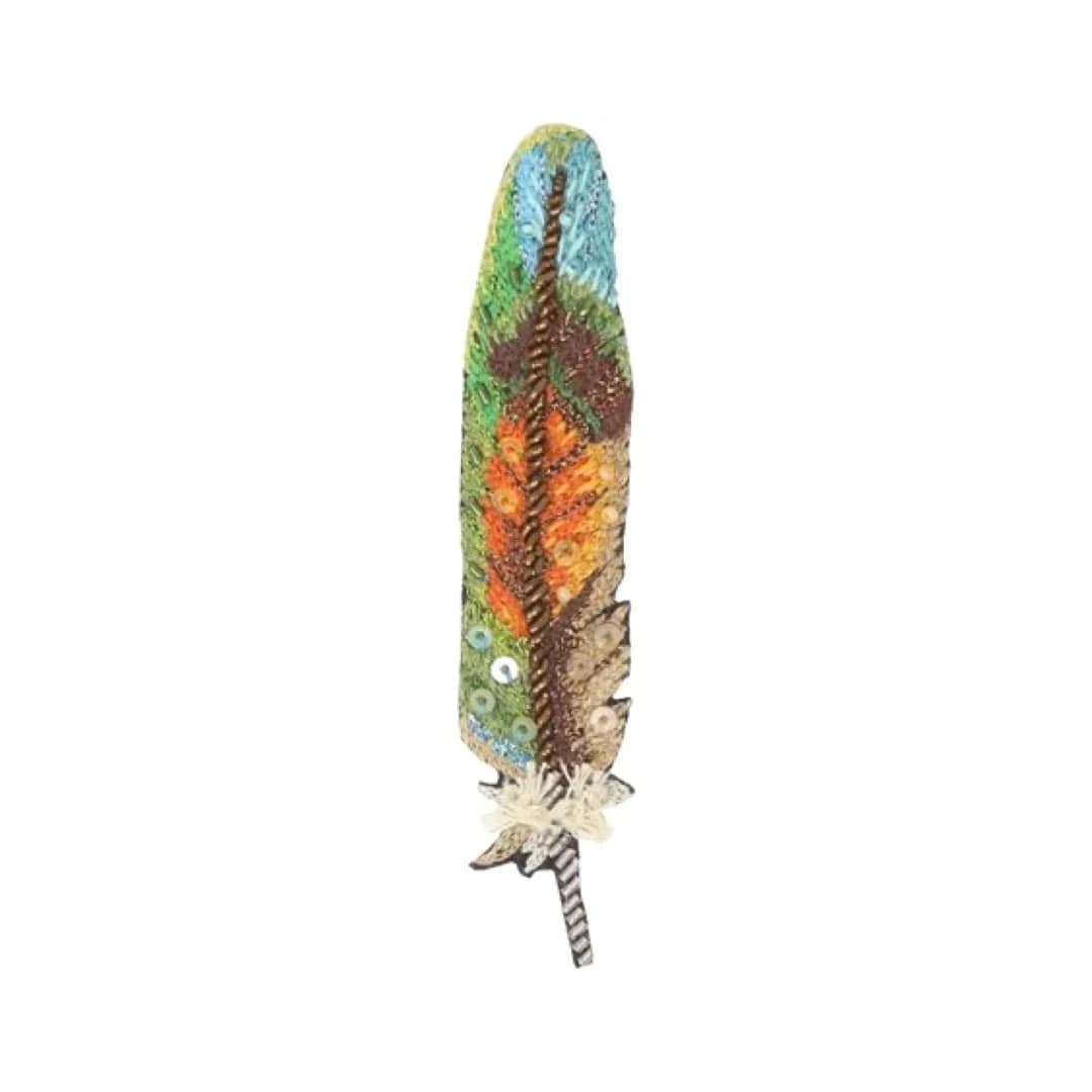 Lovebird Feather Brooch Pin Accessories Trovelore   