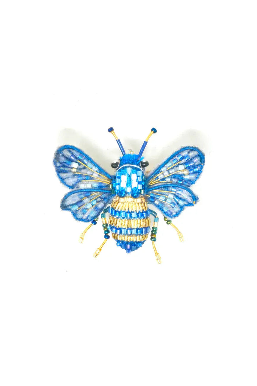 Mason Bee Brooch Pin Accessories Trovelore