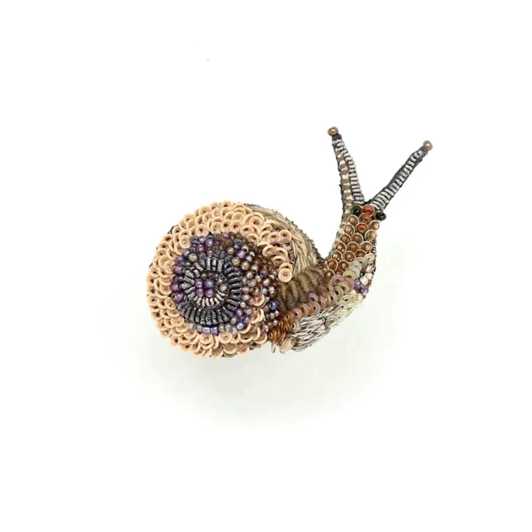 Melting Snail Brooch Pin Accessories Trovelore