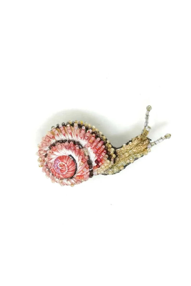 Blinking Snail Brooch Pin Accessories Trovelore
