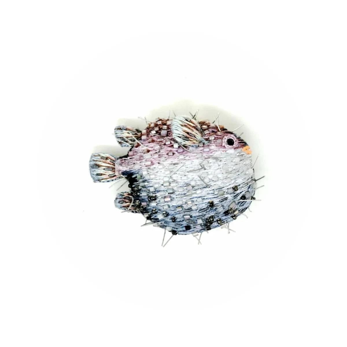 Puffer Fish Brooch Pin Accessories Trovelore