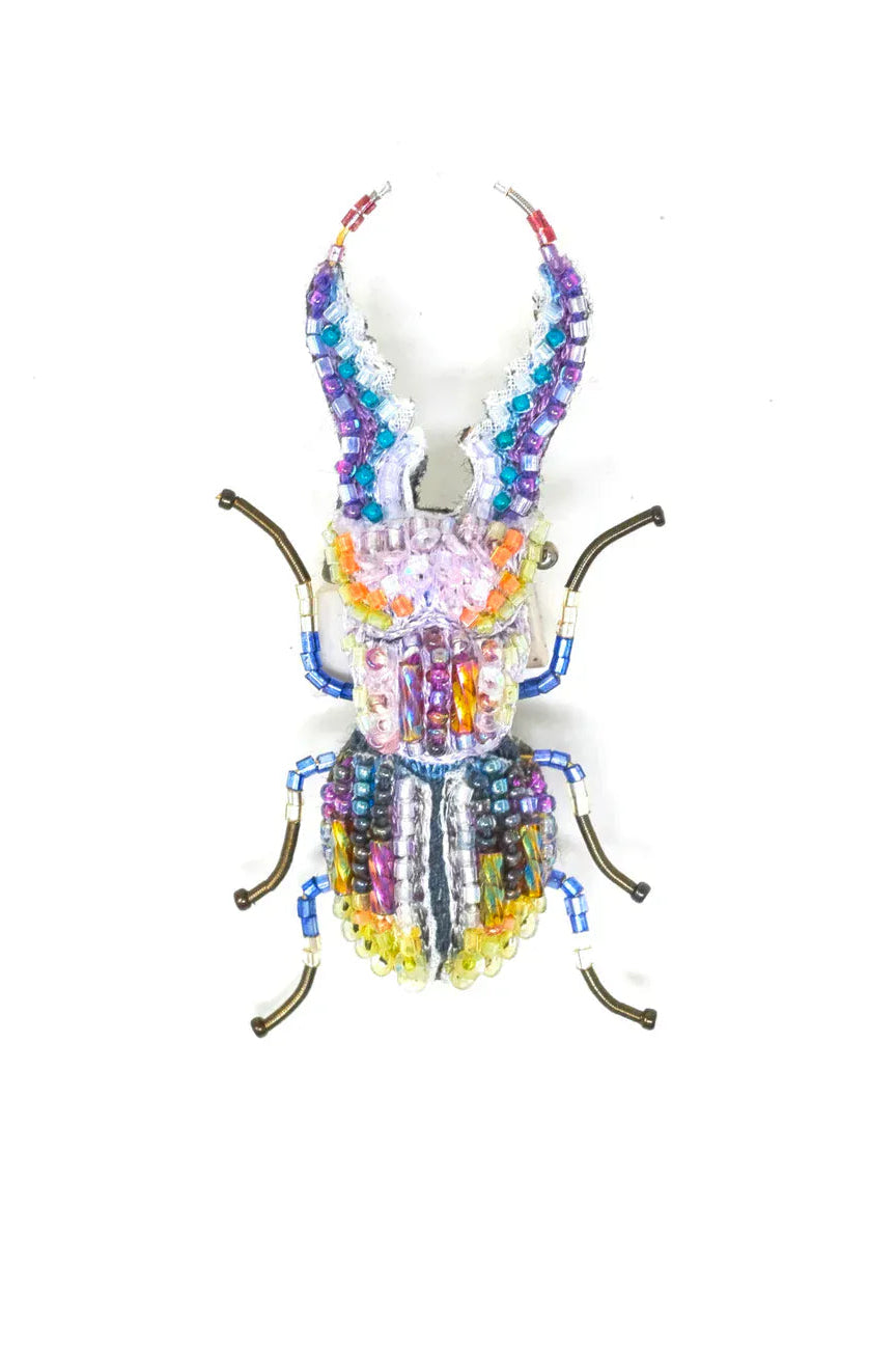 Stag Pincer Beetle Brooch Pin Accessories Trovelore